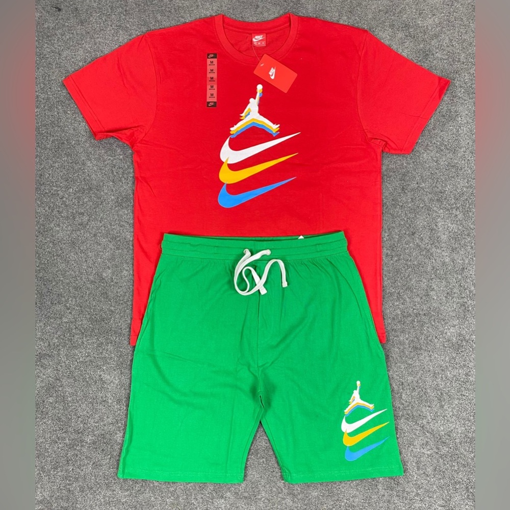 Nike short short set